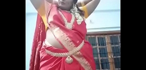  Swathi naidu latest videos while shooting dress change part -4